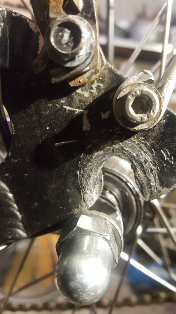 fahrrad nabenmutter dreht sicht nicht fest