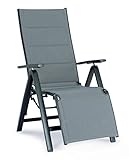 BEST Relaxliege Varese, anthrazit, 75 x 63 x 110 cm, 47753050