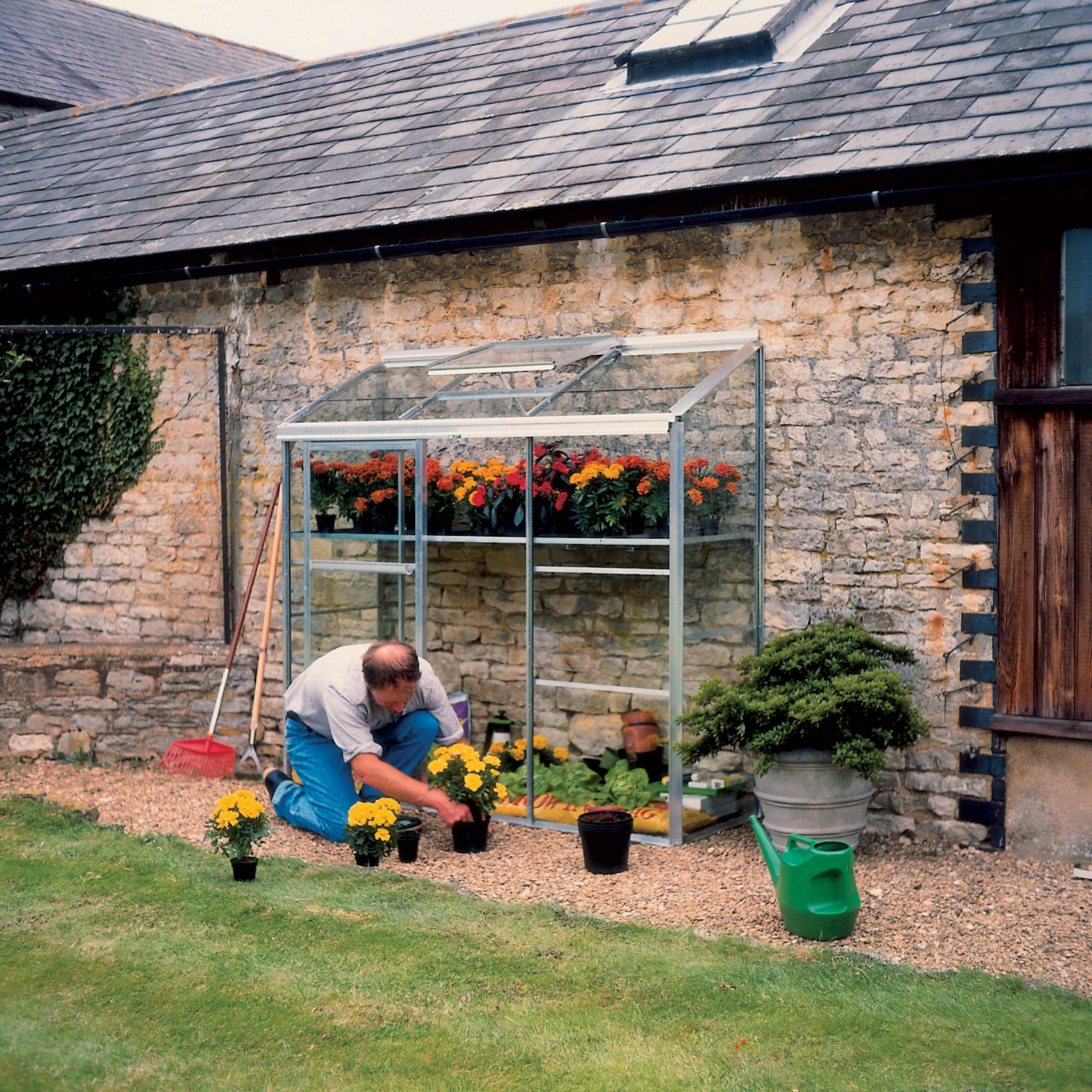 Juliana Halls Gew�chshaus Altan 3 - 3 Sektionen mit 3 mm Blankglas